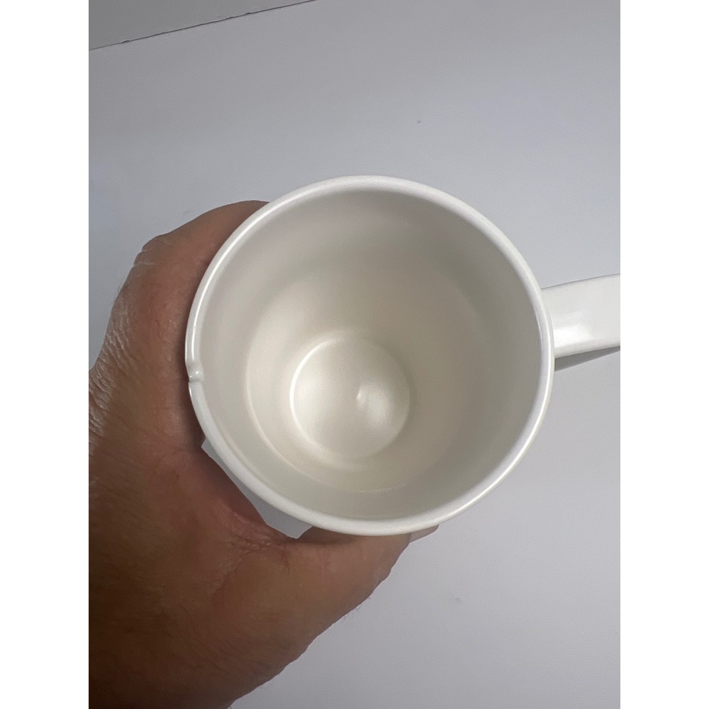 Big Island Jet Center Hawaii Aviation Two Tone Ceramic Coffee Mug White Tan 5.5" - Picture 4 of 5